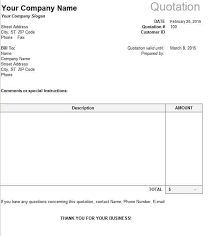 Tutorial asas microsoft excel bahasa malaysia. 17 Excel Quotation Templates Free Quotation Templates Estimate