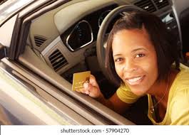 Most dealers do accept credit cards, but cap the amount you can pay on your card. Woman Car Paying Credit Card Stock Photo Edit Now 57904270