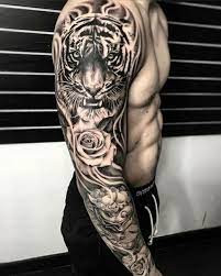 Tigre Kolby Ammann Cool Chest Tattoos Chest Tattoo Men Tiger Tattoo Sleeve