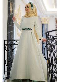 En Sik Tesettur Nikah Abiye Elbise Modelleri Elsa Abiye Mint Minel Ask Dresses Long Sleeve Dress Fashion