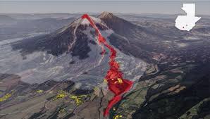 The Guatemala Volcano Eruption Before And After A Deadly Pyroclastic Flow Pyroclastic Flow Volcano Guatemala