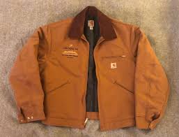 Carhartt Men S Duck Detroit Blanket Lined Jacket J001 Large Brown 261 Union Line Jackets Jackets Carhartt Mens