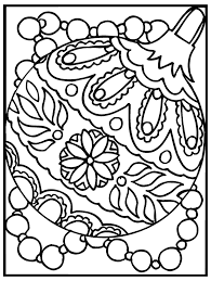 Christmas ornament, poinsettia and sphere. Christmas Ornamen And Beads Coloring Page Christmas Coloring Sheets Free Christmas Coloring Pages Christmas Ornament Coloring Page