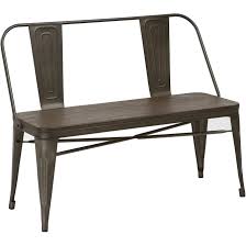 In addition, it has a beautiful color tone, just like teak, says ove, and explains how acacia, which grows mainly in malaysia and vietnam, is grown on plantations where ikea can have a good. Industrial Antique Rustic Woodtop Metal Dining Bench Garden Patio Removeable Backrest Indoor Outdoor Overstock 32428032
