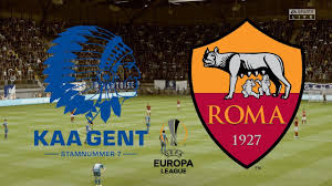Uefa Europa League 2020 R32 Kaa Gent Vs Roma 2nd Leg 27 02 20 Fifa 20 Youtube