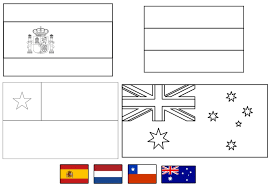 Netherlands flag coloring page and printable page, if you want to know the history of this country. Coloring Page 2014 Fifa World Cup Group B Spain Netherlands Chile Australia 8