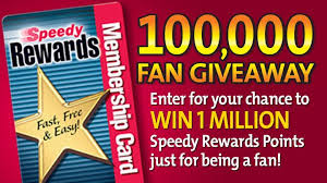 Speedway Is Giving Away 1 Million Speedy Rewards Points To One Of Their Fans Like Their Page And Enter To Win Fun Facts Book Worth Reading My Love