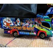 Truk oleng ada di facebook. Miniatur Truk Oleng Capture Doraemon Kapten Oleng Variasi Lampu Dan Terpal Shopee Indonesia