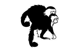 Download Realistic Monkeys Svg Cut File By Creative Fabrica Crafts Creative Fabrica PSD Mockup Templates