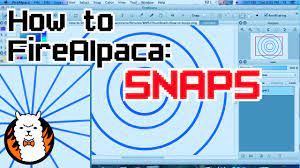 How to FireAlpaca: Snaps - YouTube