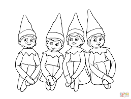 32 of the best and easiest elf on the shelf ideas for toddlers! Elf On The Shelf Ausmalbilder Malvorlagen 100 Kostenlos
