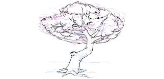 Original black and white digital sketch of kyiv, ukraine town landscape, pleinair drawing, vector illustration. How To Draw A Tree A Step By Step Tutorial Adobe