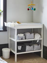 Onsklig White Stor Baskets Changing Tbl Set Of 4 Ikea In 2021 Ikea Changing Table Baby Changing Tables Changing Table