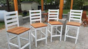 Cedar Pub Chairs Do It Yourself Home Projects From Ana White Bar Chairs Diy Diy Outdoor Furniture Plans Diy Bar Stools