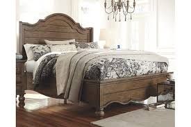 Light Brown Tanshire King Panel Bed View 1 Queen Panel Beds Panel Bed Master Bedrooms Decor