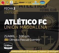 Huila, unión magdalena, quindío, leones, valledupar, cortuluá, fortaleza y atlético fc fueron los clasificados. Ver En Vivo Atletico Fc Vs Union Magdalena Por Los Cuadrangulares Del Torneo Betplay