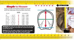 New Measuring Chart Horse Boots Hoof Boots Saddle Pads