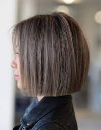 Fresh Style Of One Length Bob Haircuts For 2020 Thick Hair Styles Short Hair Styles One Length Hair