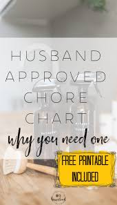 Chore Charts Your Husband Needs One Here To Homestead