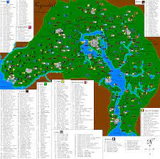 Elder Scrolls Iv Oblivion Map The Elder Scrolls Iv: Oblivion Cyrodiil Map Map For Pc By Myforwik -  Gamefaqs