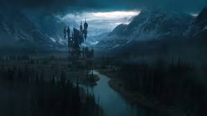 Find your perfect nature wallpaper for your phone, desktop, website and more! Hd Wallpaper Castle Landscape Fantasy Art Mountains Nature Dark Artwork 4k Best Of Wallpapers For Andriod And Ios