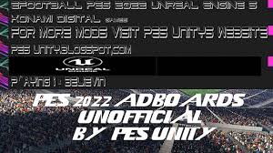 Pes 2022 could be the most realistic football sim we've ever seen. Efootball Pes 2022 Adboard Unofficial For Pes 2017 Pes Patch Updates For Pro Evolution Soccer