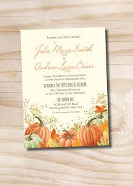 Watercolor Fall Glitter Confetti Pumpkin Leaves Fall Wedding Etsy Fall Wedding Invitations Pumpkin Wedding Fall Wedding