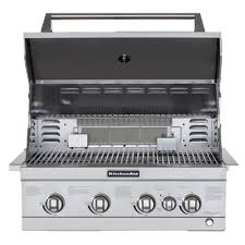 kitchenaid 4 burner propane gas island