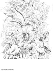 Since the main use of this is for coloring pages that will resemble rose windows, i'm removing a few stars. Roses And Hourglass Coloring Page Coloring Pages Printable Com