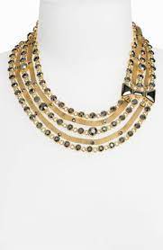 Marc By Marc Jacobs Polka Dot Bow Multistrand Statement Necklace Nordstrom Statement Necklace Necklace Gold Statement Necklace