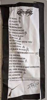 Got This When I Saw Him At Reading Last Year Anyone Know Whose Signature Is At The Bottom Ghostemane Tokyo ghoul 1, 2 season ▻ song: anyone know whose signature