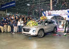 Hiring full & part time. Hyundai Usa On Twitter Production Of The 2019 Hyundaisantafe Began At Hyundai Motor Manufacturing Alabama Today We Plan To Produce Over 84 000 Santa Fes At This Plant Before The End Of The