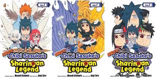 Naruto Chibi Sasuke S Sharingan Legend Manga Series Collection Of Volumes 1 3 By Taira Kenji New Lakeside Books