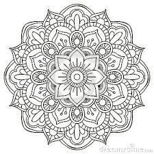 Mandala Round Ornament Mandala Doodle Mandala Art Flower Mandala