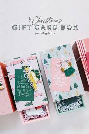 What's a better way to give a gift to a magician than to present it in a gift box made of playing cards? How To Make An Easy Diy Gift Card Box The Pretty Life Girls Christmas Gift Card Diy Gift Card Easy Diy Gifts