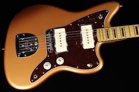 How fender's guitar for jazz guitarists has become the symbol of shoegaze generation. Fender Troy Van Leeuwen Jazzmaster Copper Age Sn Mx20114447 Gino Guitars