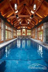 Indoor Pool Timber Trusses Indoor Pool Design Indoor Pool Timber House
