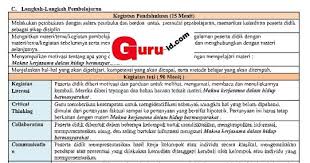 Rpp Pkn 1 Lembar Kelas 7 8 9 Semester 1 Dan 2 Revisi 2020 Pendidikan Guru Belajar