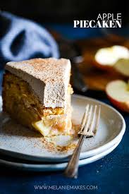 To make this apple dessert, simply… prep the apples: Apple Piecaken Apple Pie Baked In A Cake Melanie Makes