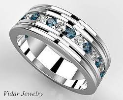 Pin By Lisa On My Favorite Jewelry In 2021 Blue Diamond Wedding Band Blue Diamond Wedding Ring Wedding Rings Unique