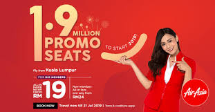 Airasia coupons & offers for apr 2021. Airasia Welcomes 2019 With 1 9 Million Promo Seats Airasia Newsroom
