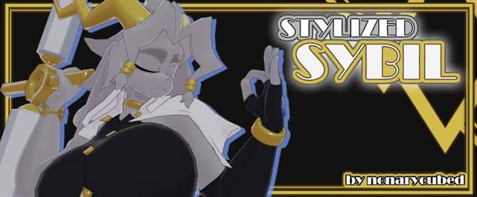 Stylized Sybil [VRChat Avatar] by nonarycubed