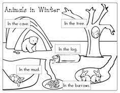 Show your kids a fun way to learn the abcs with alphabet printables they can color. Animals In Winter Printables Itsybitsylearners Com Animals A L Hivern Winter Kindergarten Winter Preschool Winter Animals