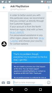 Asked Playstation On Twitter To Help Me Because Their Live Chat Isn T Working And They Promptly Direct Me To Their Live Chat Playstation Fun Games Video Games