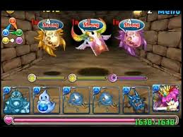 Rolled 400 stones, no fasca/nelle, but thank goodness for friends; Puzzle Dragons Wednesday Dungeon Room Of Mask Expert Guide Resolve Team Youtube