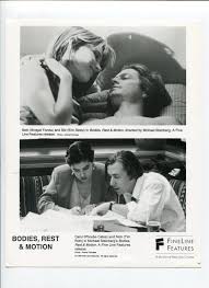 Bodies, Rest, and Motion-Phoebe Cates and Tim Roth-8x10-B&W-Still:  Photograph | DTA Collectibles