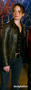 Piper Wearing A Leather Jacket Leather Jacket How To Wear Jackets