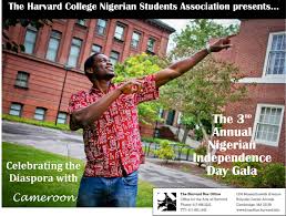 Sophomore Steve Moundou Missi Poses For A Poster For The Harvard College Nigerian Students Association Student Association Harvard College Celebrities