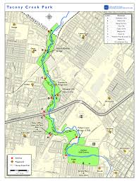 Tacony Creek Park Trail Map Park Trails Trail Maps Map
