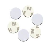 100pcs Adhesive on Back stickers coin type 125KHZ id RFID coil card/ EM4100  RFID chips /size:18/20/25/30mm - AliExpress